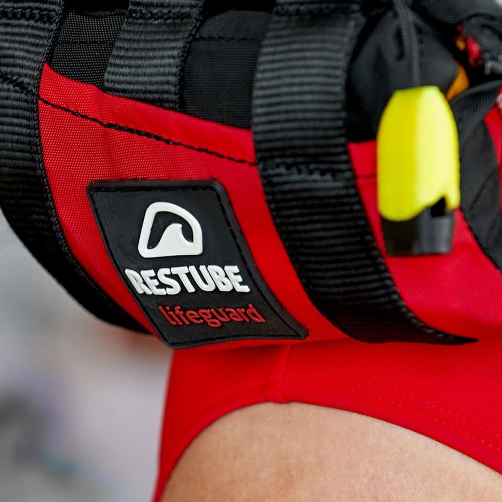 Restube Lifeguard  Inflatable Buoyancy Belt - Red Extra Image 2